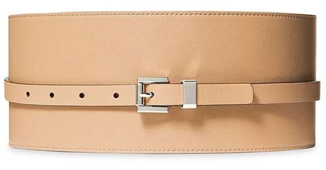 michael kors leather corsage belt|Michael Kors belt with pouches.